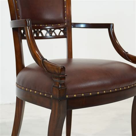 Elbow Arm Chair Leather Jansen Furniture