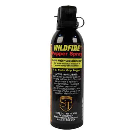Wildfire 14 Mc Pepper Spray Fogger Security Defense Weapons