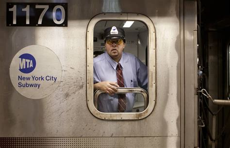 New York Subway Drivers Portraits Fubiz Media
