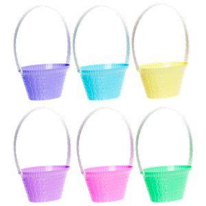 Mini Pastel Easter Baskets - 10cm | Easter baskets, Mini easter basket, Large easter basket