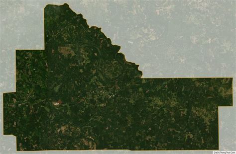 Satellite Map Of Wilcox County Alabama Alabama