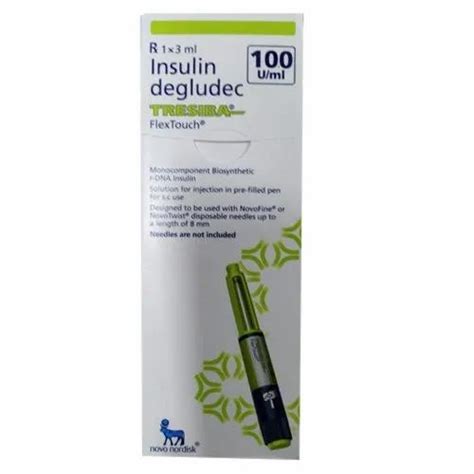 Allopathic Insulin Degludec Tresiba Flextouch 1x3 Ml Grade Standard