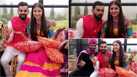 Virushka Wedding Check Out These Adorable Pics Of Virat Kohli And
