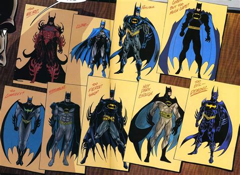 Entertainment Geekly The Batman Top 100 Batman Batman Outfits