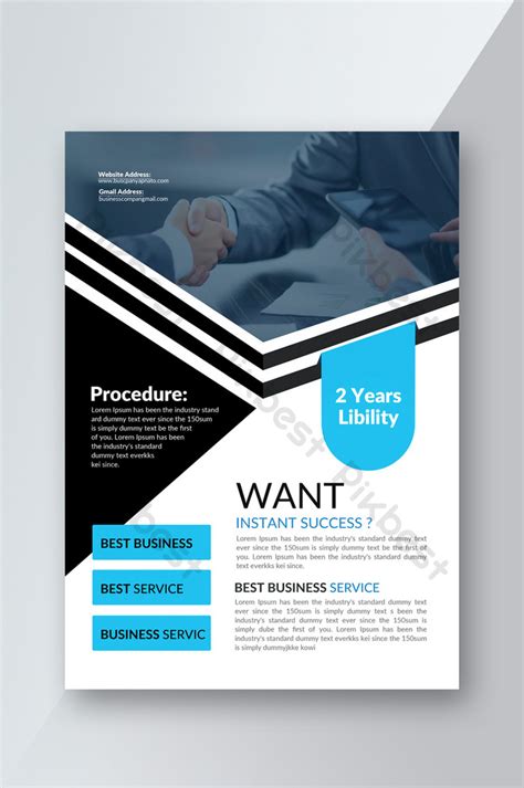 Company Profile Flyer Template Psd Free Download Pikbest