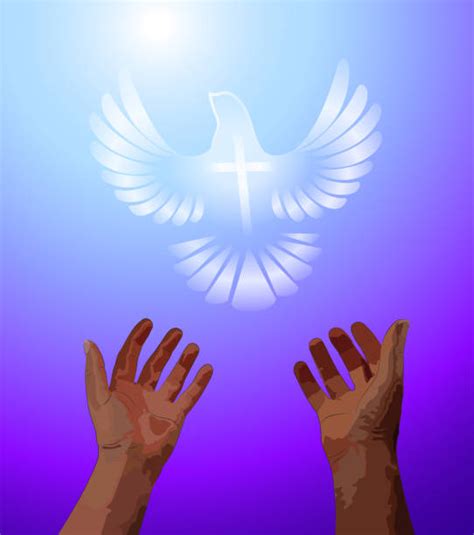 African American Praying Hands Backgrounds Illustrations Royalty Free