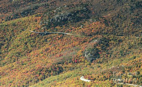 Linn Cove Viaduct Section Of The Blue Ridge Parkway Aerial View