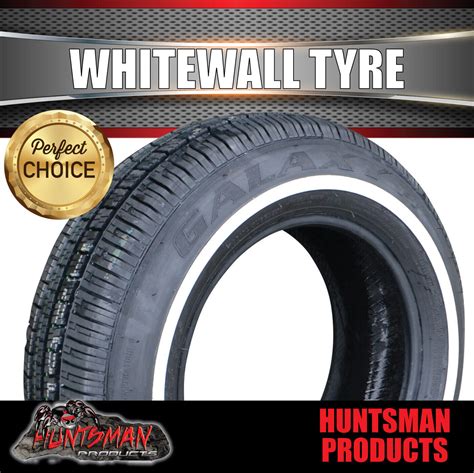 15 Whitewall 195 65 15 Galaxy F1 Tyre 18mm Line 19565r15 91s White