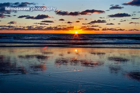 Hermosawave Photography Low Tide Sunset