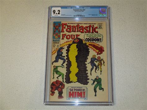 Fantastic Four 67 Cgc 92 White Pages First Appearance Of Him