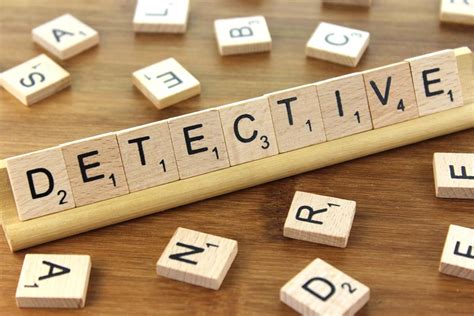 Detective Free Of Charge Creative Commons Wooden Tile Image