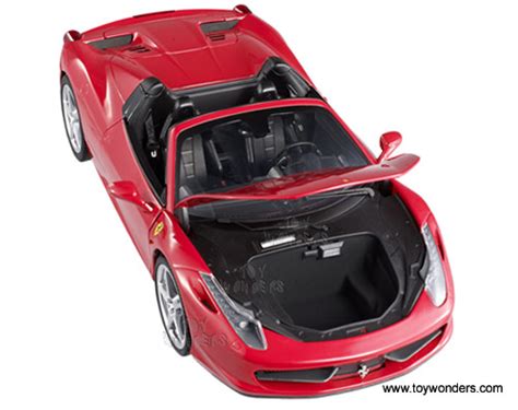 Maybe you would like to learn more about one of these? Mattel Hot Wheels - Ferrari 458 Spider Convertible (1:18, Red) BCJ89/9964