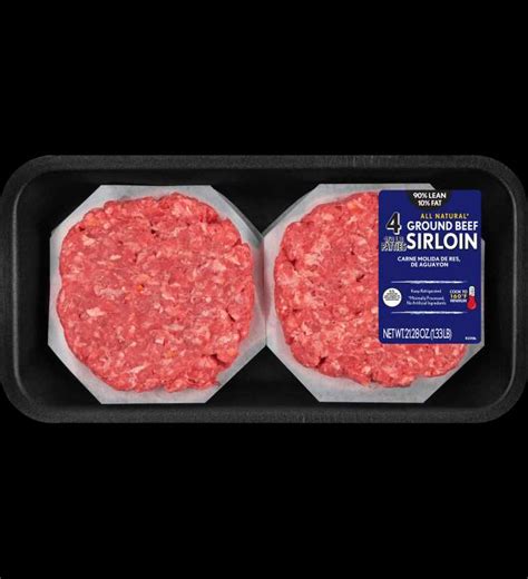 Lean Fat Ground Beef Sirloin Patties Ct Lb Sexiezpix Web Porn