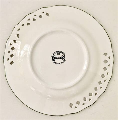 Vintage Italy Brunelli Tiffany Dinner Plates Set Of Four At 1stdibs