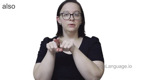 Also In Asl Example American Sign Language