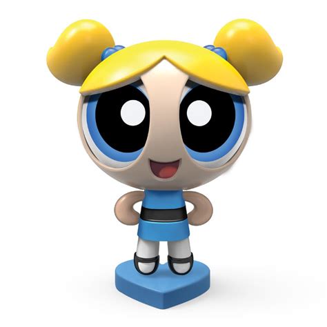 Spin Master Powerpuff Girls Powerpuff Girls Action Eyes Doll Bubbles