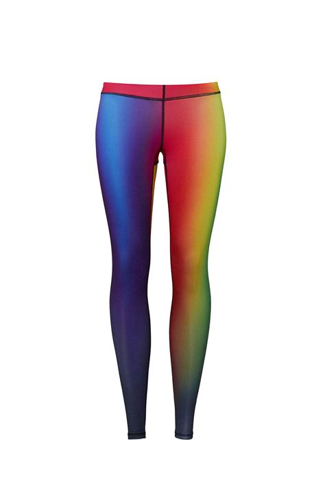 Rainbow Ombre Leggings By Terez For 33 Rent The Runway