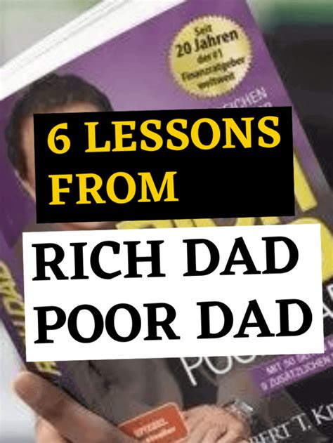 6 Lessons From Rich Dad Poor Dad FactBeez
