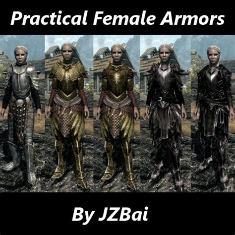 Practical Female Armors 鎧アーマー Skyrim Mod データベース Mod紹介まとめサイト 100977