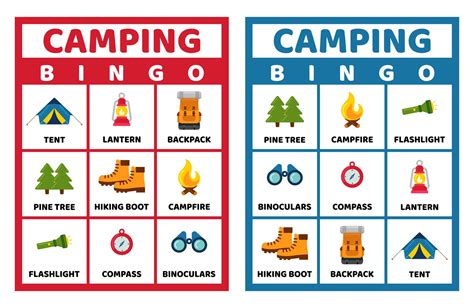 10 Best Printable Camping Bingo Cards Pdf For Free At Printablee