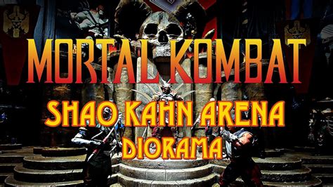 Mortal Kombat Shao Kahn Arena Diorama Mortalkombatdiorama Mcfarlane