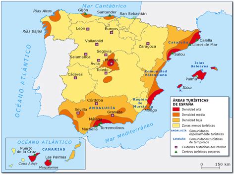 Antonio Alonso España Geografia Mapa 1 Los Espacios Turísticos En