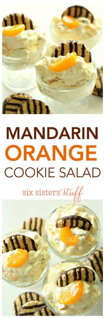 Mandarin Orange Cookie Dessert Salad Six Sisters Stuff