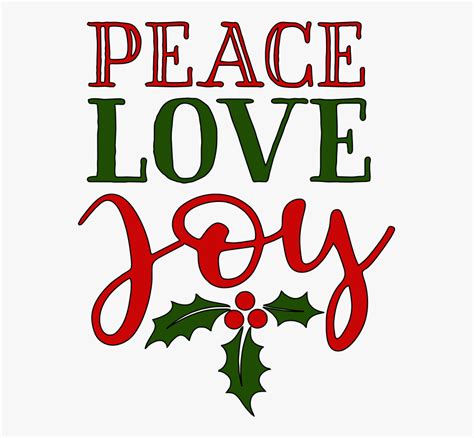 Peace Love Joy Free Transparent Clipart Clipartkey