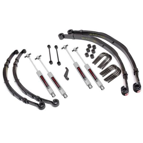 4″ Rough Country Lift Kit Suspension Jeep Cj 76 81 Jeepparts