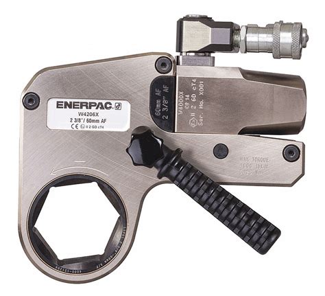 Enerpac Low Profile Hydraulic Torque Wrench Drive Hex Size Range In
