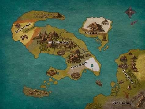 My First World Map Made With Inkarnate What Do You Think
