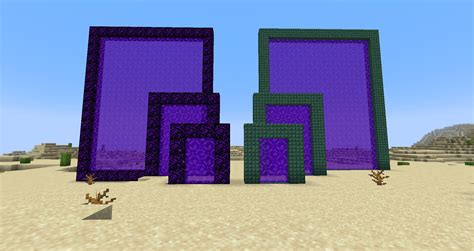 Infinistructures Dimensions With Custom Nether Portals Minecraft Data Pack