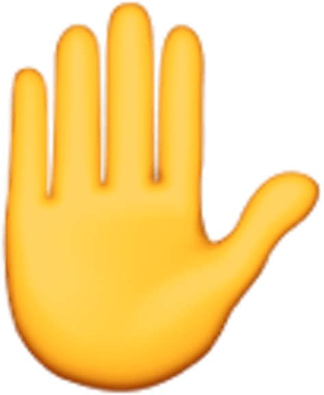 Download Hand Emoji Clipart Air Emoji Png Boi Hand Emoji Png