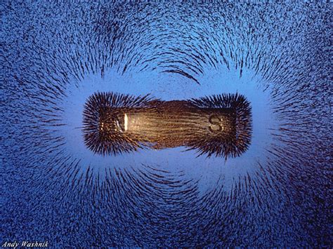 Electromagnetism Why Does A Magnetic Field Generate Clearly Visible