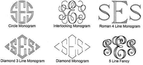 Monogram Samples