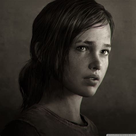Last Of Us Ellie 4k 1280x1280 Wallpaper