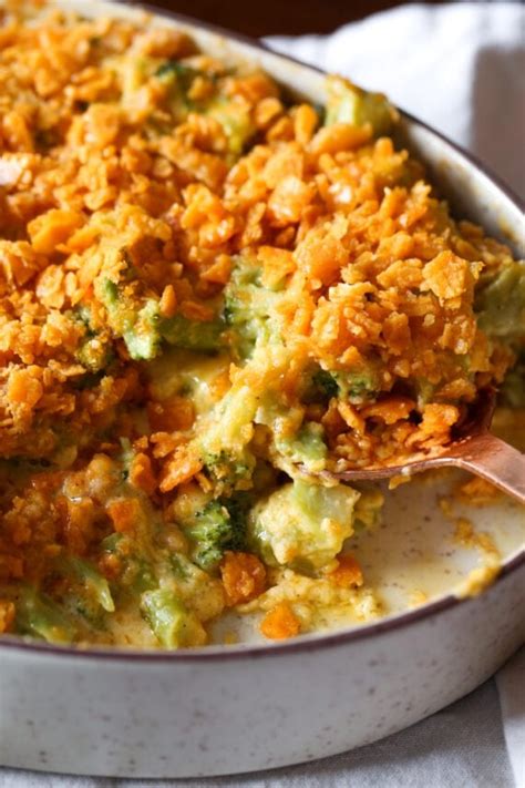 Easy Broccoli Cheese Casserole Cookies And Cups YouTube Cooking Channel