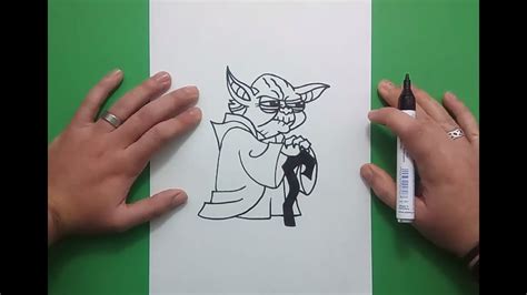 How To Draw Yoda Step By Step Star Wars How To Draw Yoda Star Wars