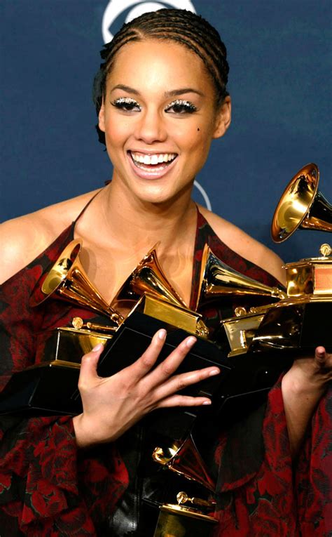 2002 Alicia Keys From 20 Years Of Winners Grammy Awards E News