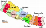 district map of Nepal | India map, Map, Rilakkuma wallpaper