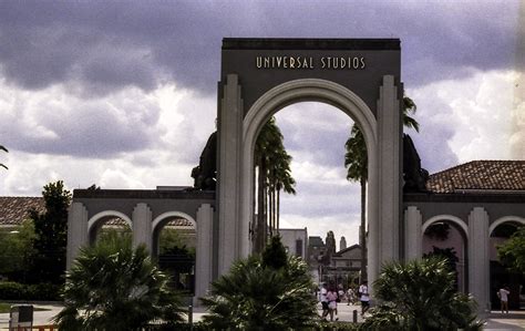 The Original Entrance To The Theme Park At Universal Studios In Orlando
