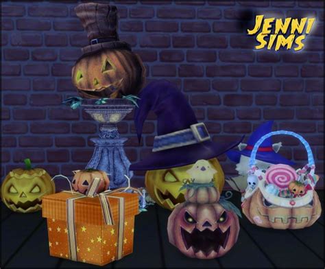 Jenni Sims Decoration Happy Halloween Sims 4 Downloads