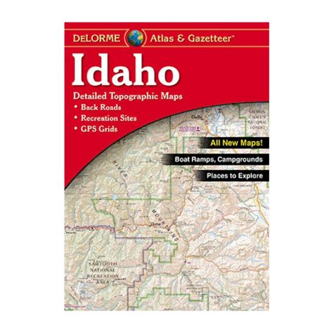 Idaho Road Atlas Our Products Aux Quatre Points Cardinaux