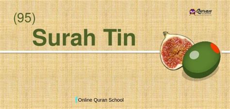 Surah At Tin Tafseer Quran Classes
