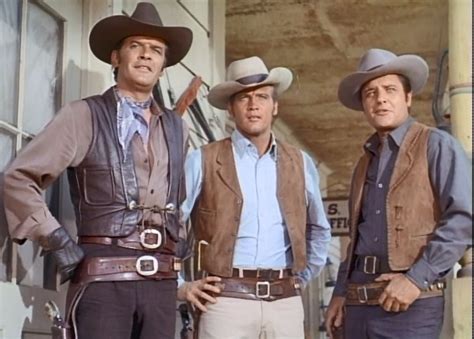 Peter Breck Lee Majors And Richard Long In The Big Valley In 2022 Lee