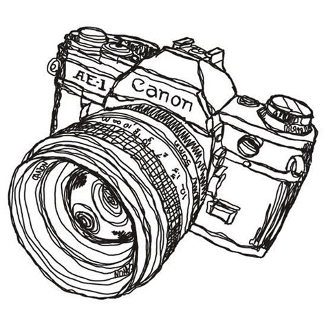 Canon Camera Sketch At Explore Collection Of Canon