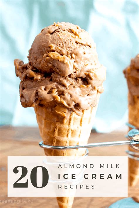 No ice cream maker needed, either. 20 Amazing Almond Milk Ice Cream Recipes (With images) | Vegan ice cream recipe, Almond milk ...