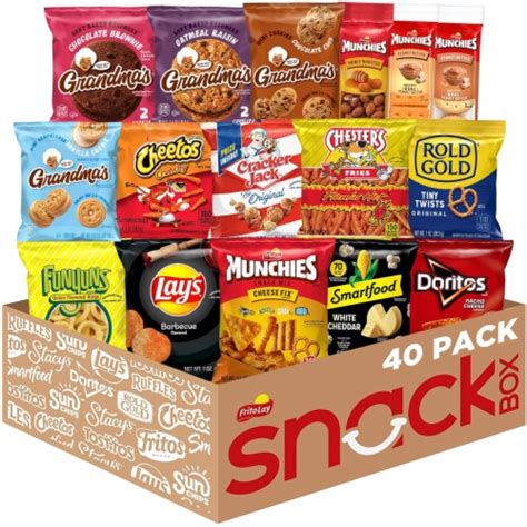 Ultimate Snack Care Package Bundle Of Chips Cookies Crackers And More