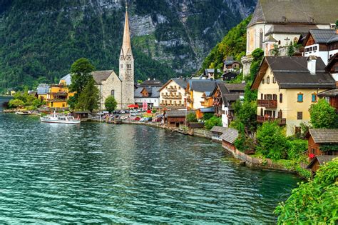 Wonderful Alpine Village In Austria ~ Architecture Photos ~ Creative Market