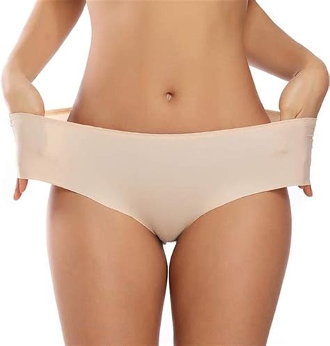 WOWENY Seamless Underwear Hipster Panties For Women Elastic Nylon